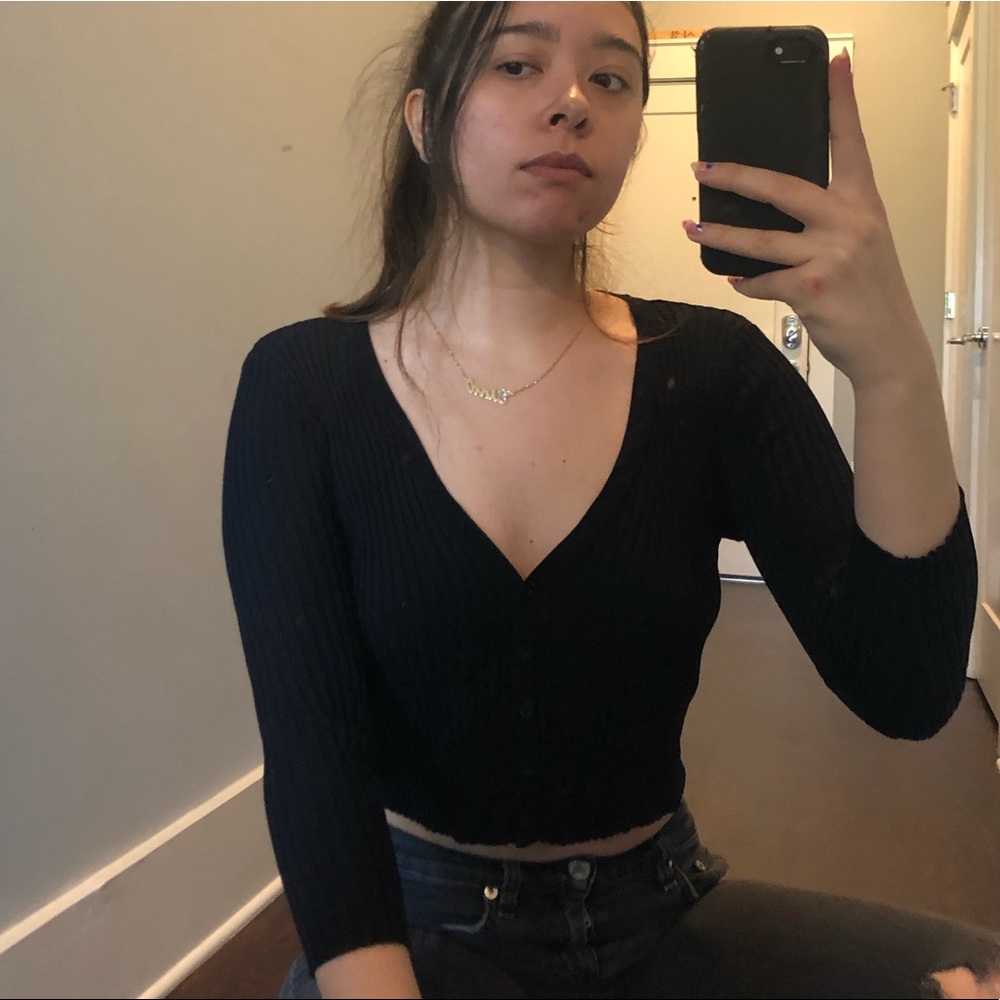 Cropped Button Up - Picture 14 of 14